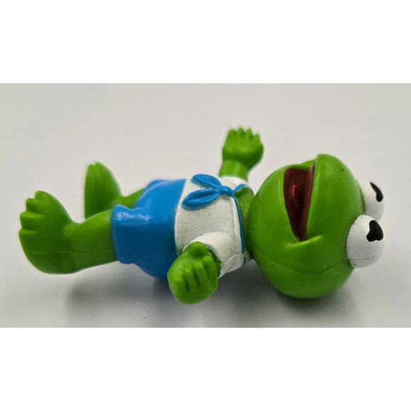 1986 Vintage Muppet Babies Fozzie the Bear and Kermit the Frog McDonalds Toys - Picture 10 of 10